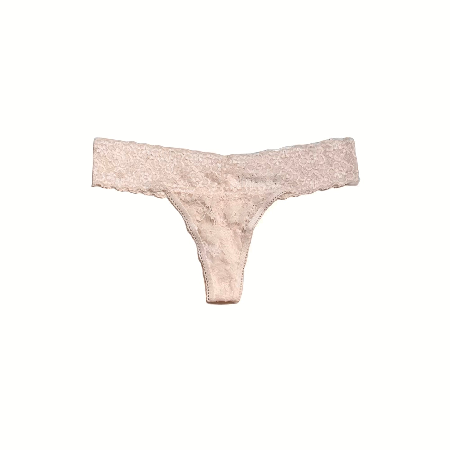 Peach Lace Panties w/ Polaroid